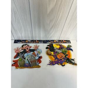 It’s in the Bag Halloween 3D pop up stickers - set of 2 Dracula and Witch